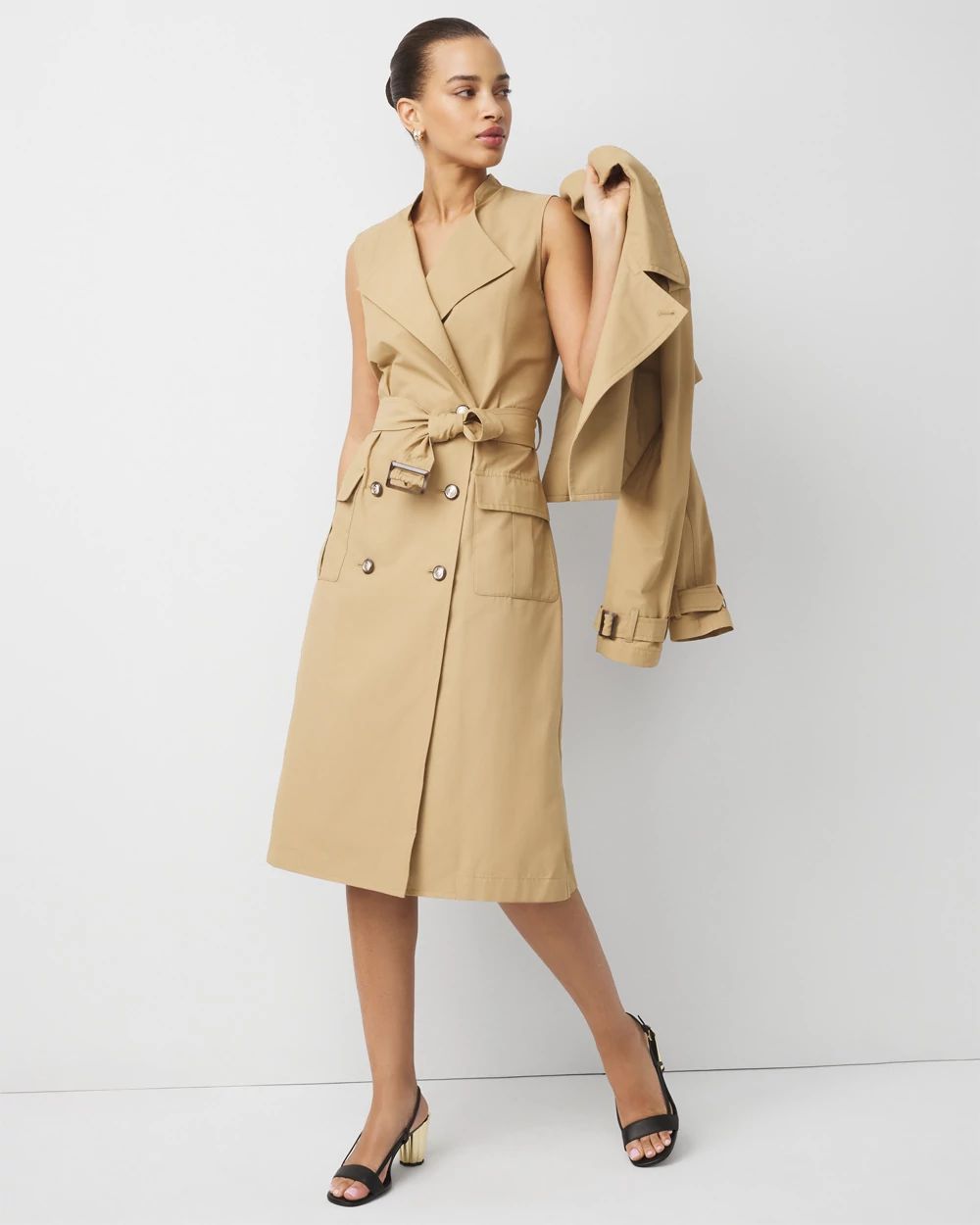 Convertible Trench Coat | White House Black Market